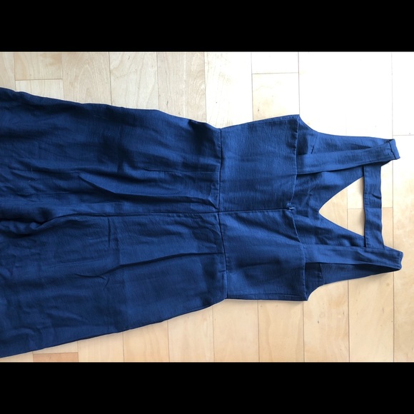 Linen blend jumpsuit - Picture 4 of 7